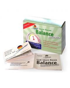 Kombipackung: Säure-Basen Balance + pH-Test + Anweisung  Leichter leben